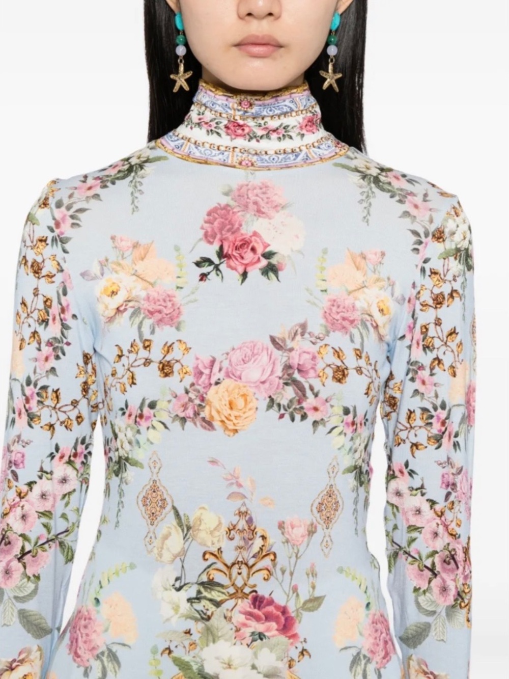 Camilla Tiled In Time top Size S